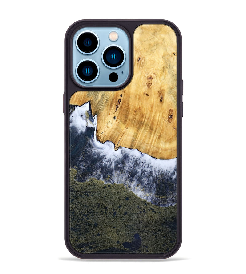 iPhone 14 Pro Max Wood Phone Case - Tomika (Coastal, 798897)