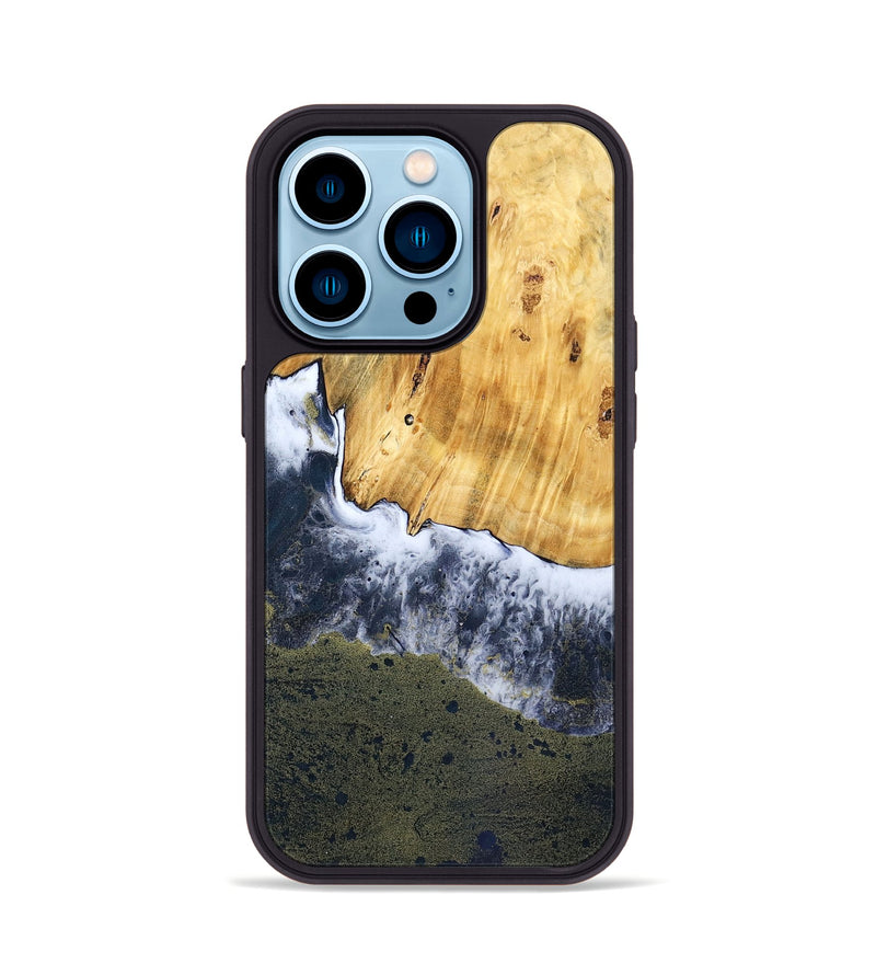 iPhone 14 Pro Wood Phone Case - Tomika (Coastal, 798897)