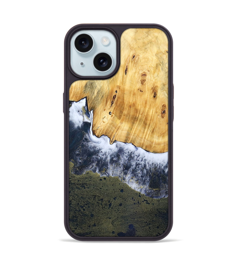 iPhone 15 Wood Phone Case - Tomika (Coastal, 798897)