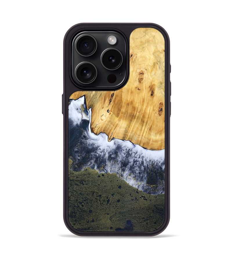 iPhone 15 Pro Wood Phone Case - Tomika (Coastal, 798897)