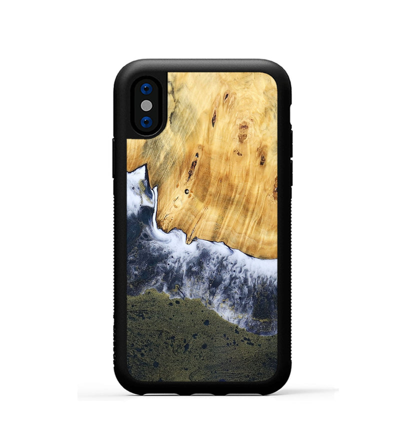 iPhone Xs Wood Phone Case - Tomika (Coastal, 798897)