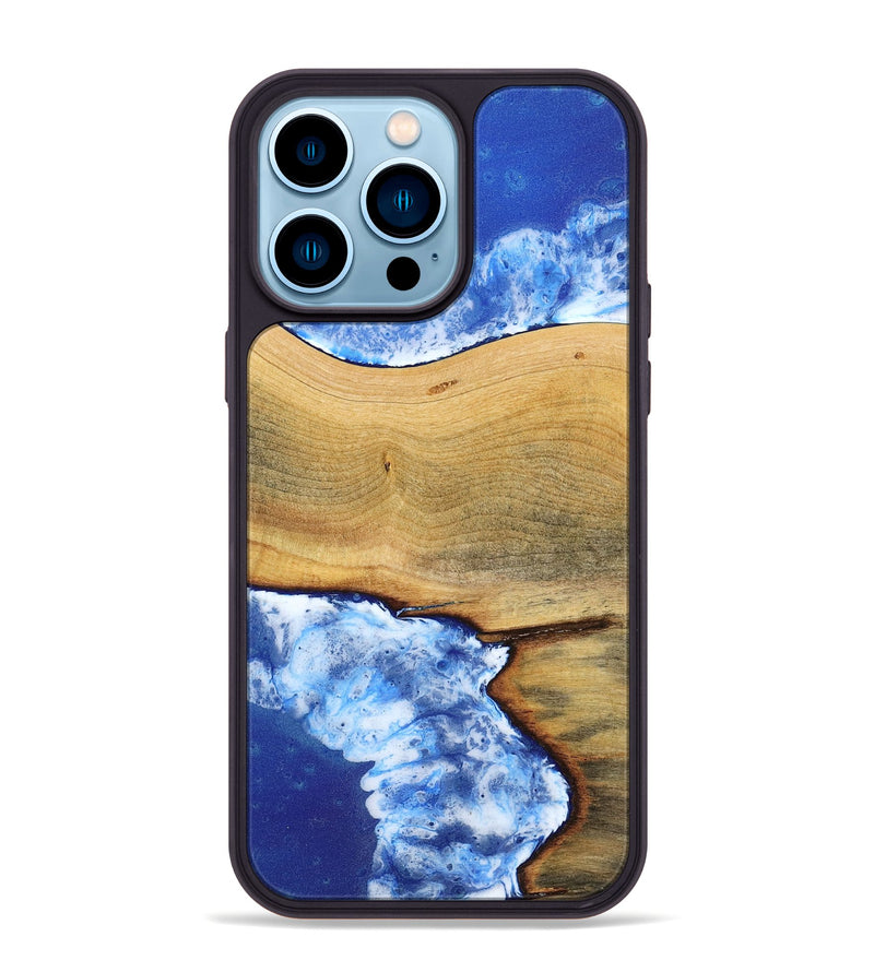 iPhone 14 Pro Max Wood Phone Case - Bo (Coastal, 798898)