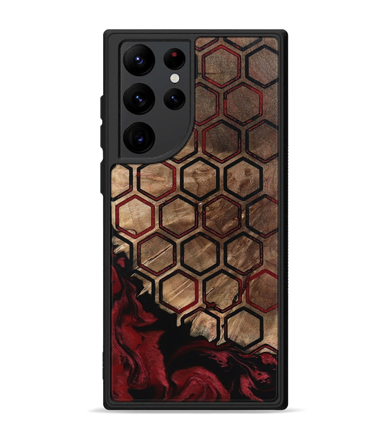 Galaxy S22 Ultra Wood Phone Case - Trisha (Pattern, 798899)