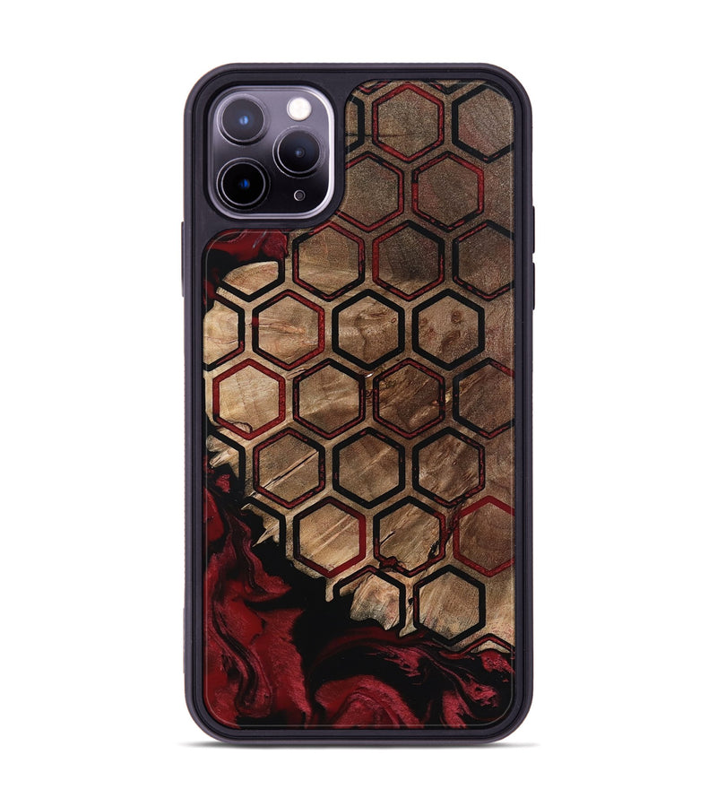 iPhone 11 Pro Max Wood Phone Case - Trisha (Pattern, 798899)