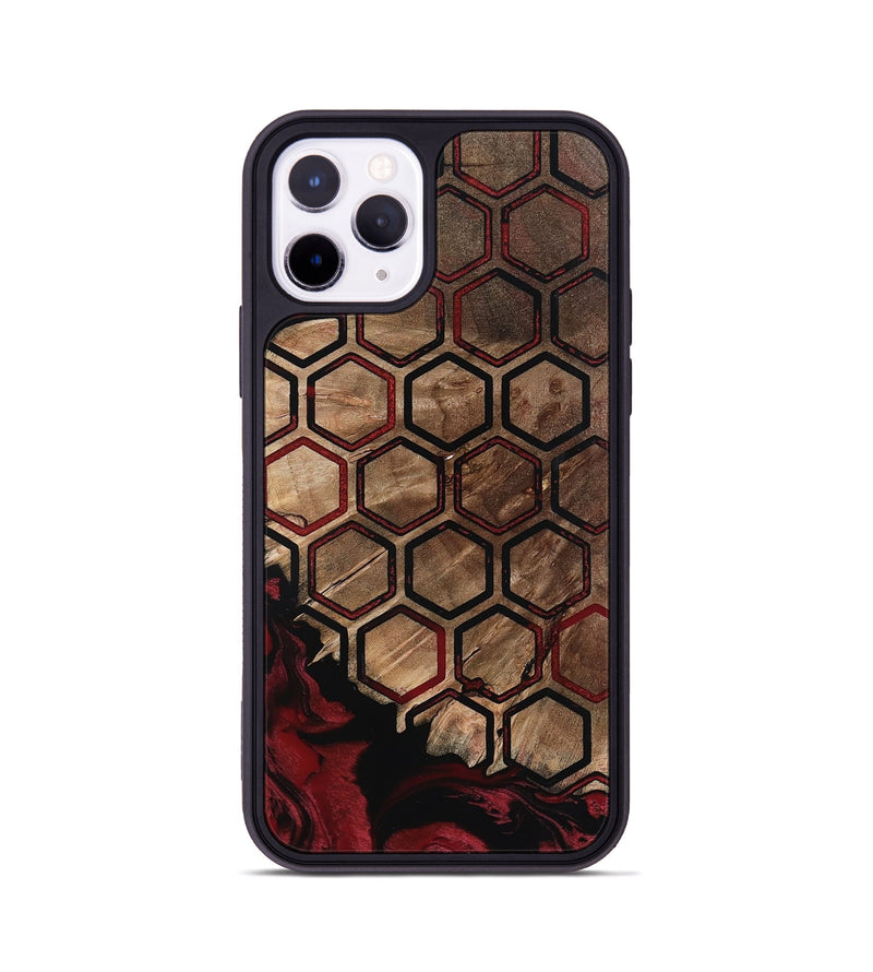 iPhone 11 Pro Wood Phone Case - Trisha (Pattern, 798899)