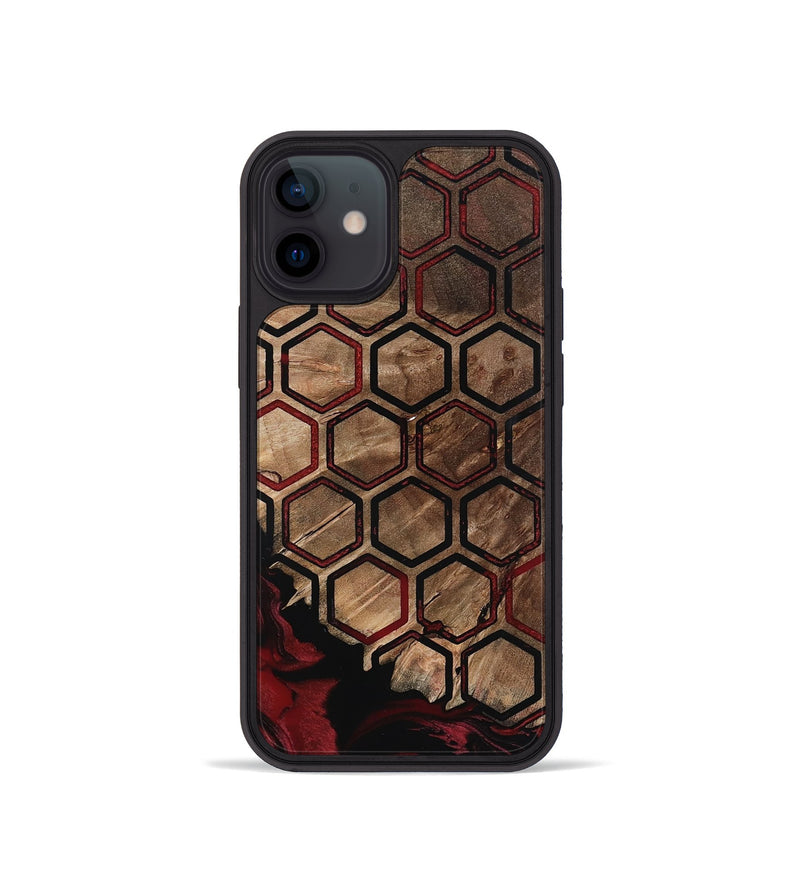 iPhone 12 mini Wood Phone Case - Trisha (Pattern, 798899)