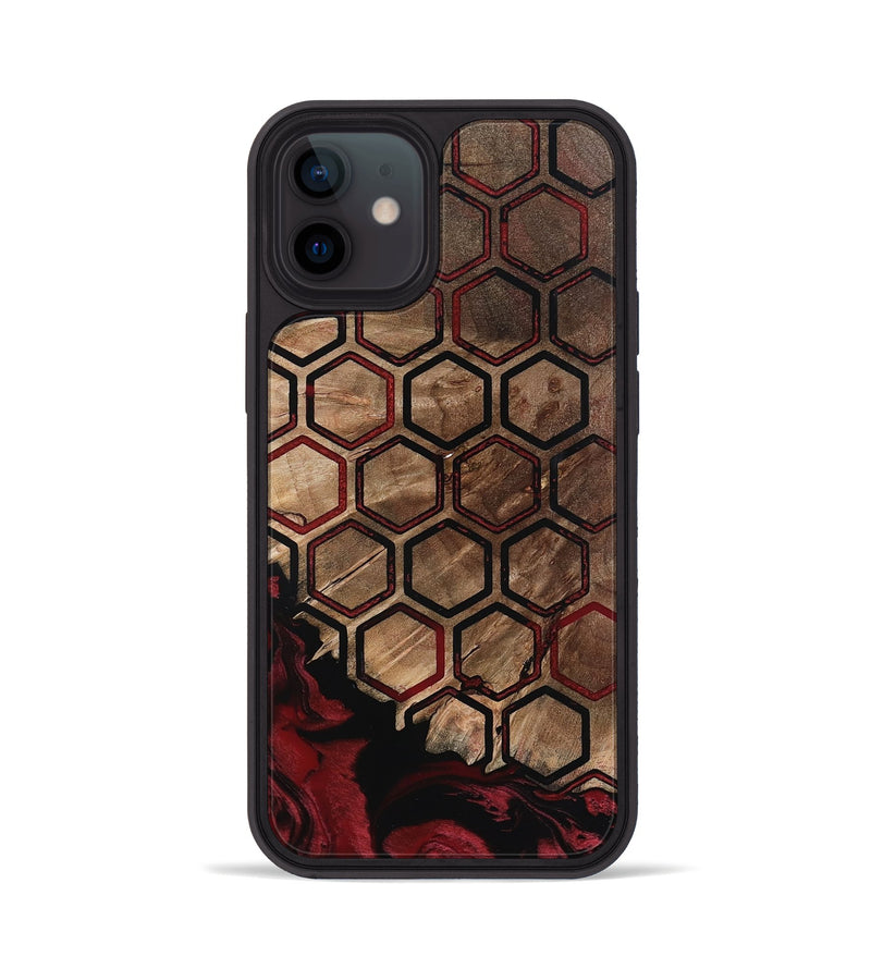 iPhone 12 Wood Phone Case - Trisha (Pattern, 798899)