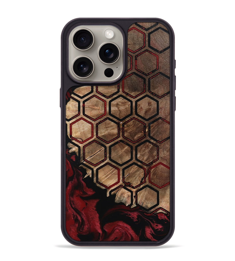 iPhone 15 Pro Max Wood Phone Case - Trisha (Pattern, 798899)