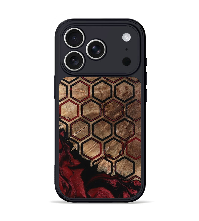 iPhone 17 Pro Wood Phone Case - Trisha (Pattern, 798899)