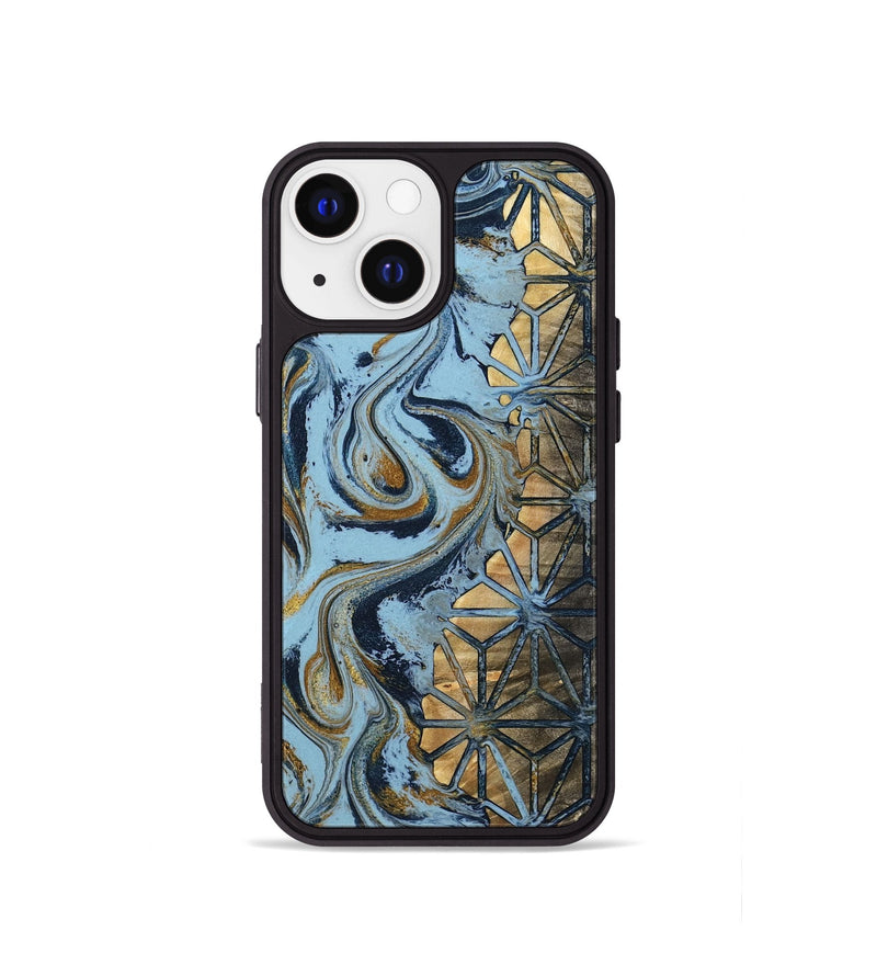 iPhone 13 mini Wood Phone Case - Charles (Pattern, 798900)