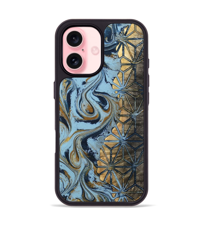 iPhone 16 Wood Phone Case - Charles (Pattern, 798900)