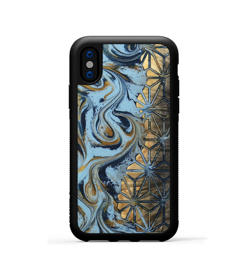 iPhone Xs Wood Phone Case - Charles (Pattern, 798900)