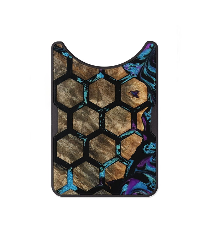 Alloy Wood Wallet - Azaria (Pattern, 798904)