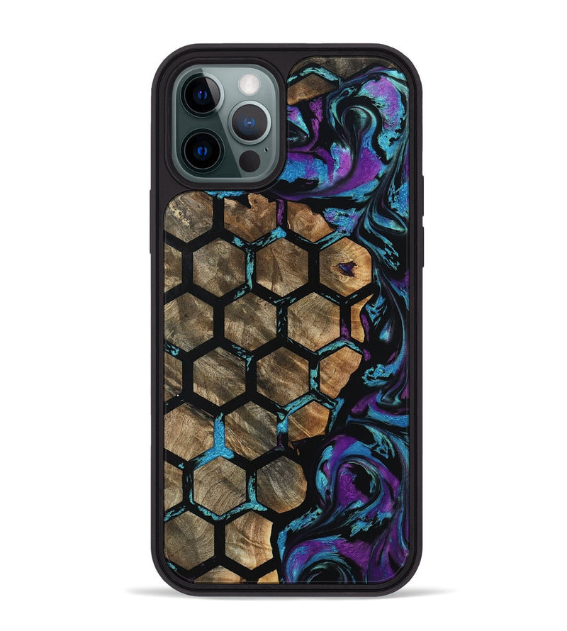 iPhone 12 Pro Max Wood Phone Case - Azaria (Pattern, 798904)