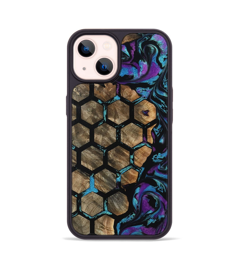 iPhone 14 Wood Phone Case - Azaria (Pattern, 798904)