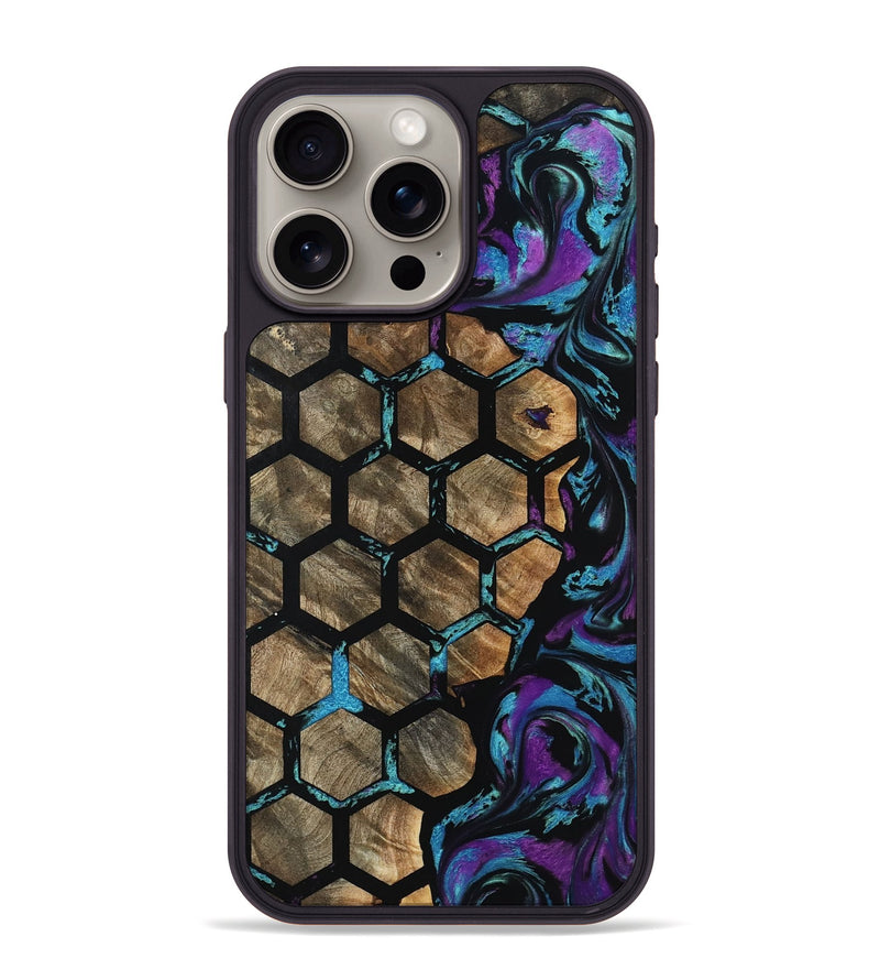 iPhone 15 Pro Max Wood Phone Case - Azaria (Pattern, 798904)