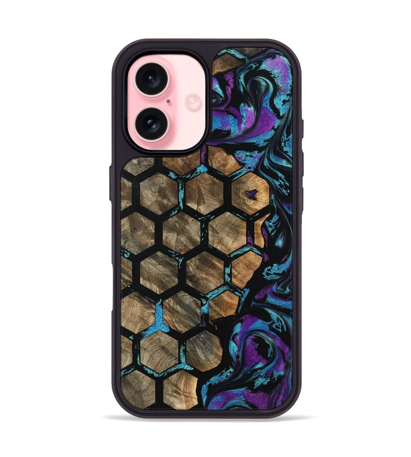 iPhone 16 Wood Phone Case - Azaria (Pattern, 798904)