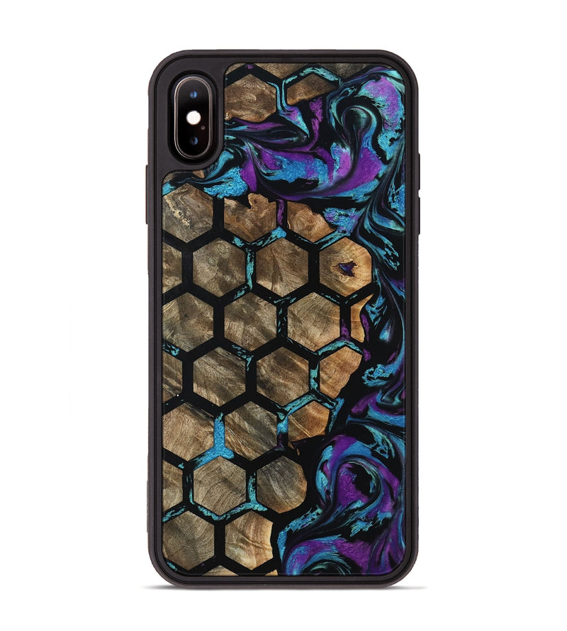 iPhone Xs Max Wood Phone Case - Azaria (Pattern, 798904)