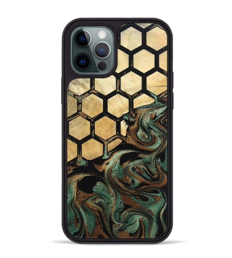 iPhone 12 Pro Max Wood Phone Case - Gordon (Pattern, 798905)