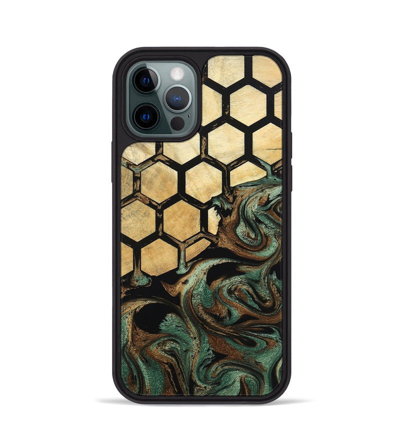 iPhone 12 Pro Wood Phone Case - Gordon (Pattern, 798905)