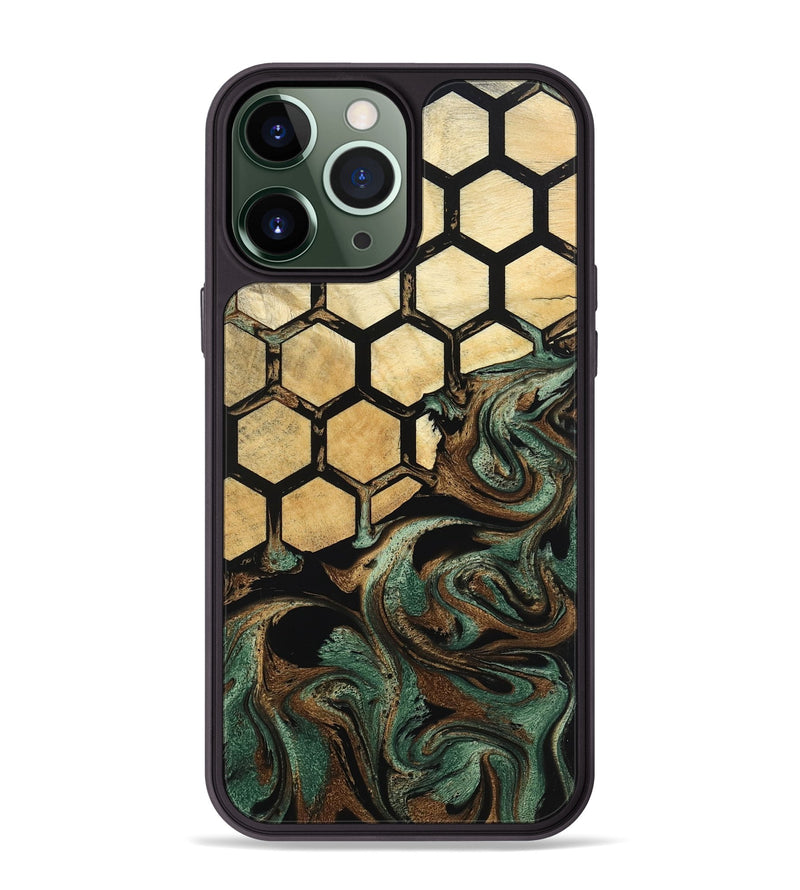 iPhone 13 Pro Max Wood Phone Case - Gordon (Pattern, 798905)