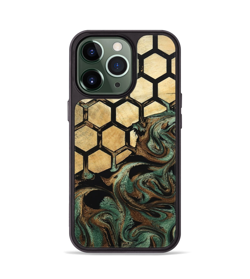 iPhone 13 Pro Wood Phone Case - Gordon (Pattern, 798905)