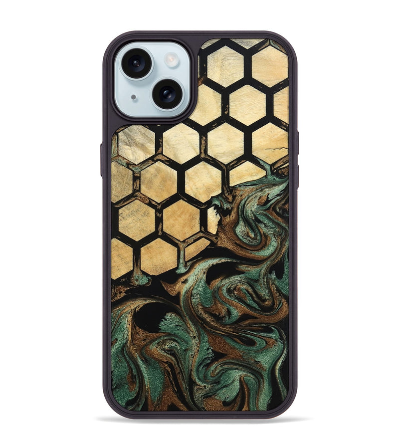 iPhone 15 Plus Wood Phone Case - Gordon (Pattern, 798905)