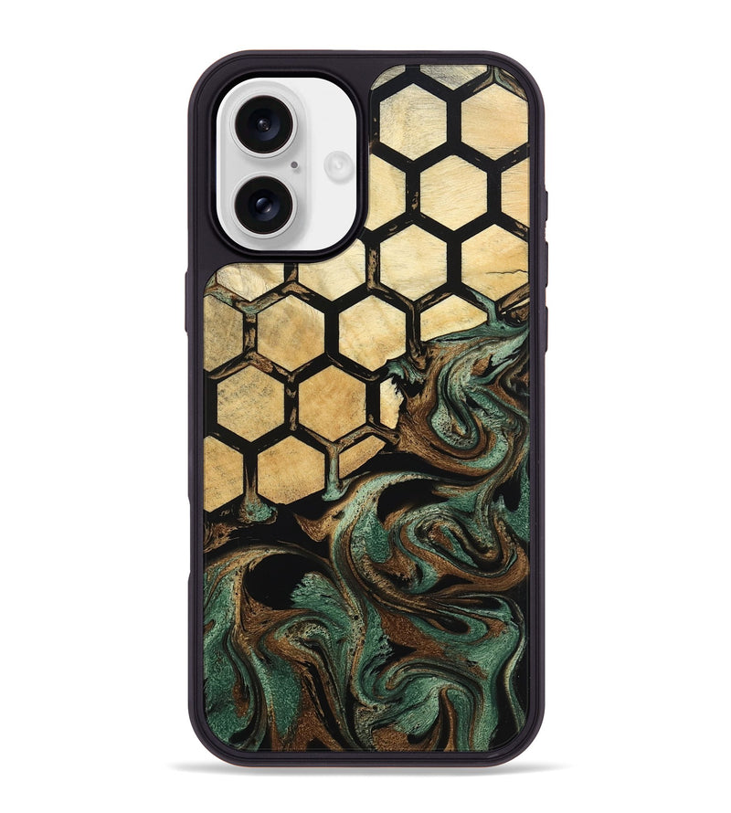 iPhone 16 Plus Wood Phone Case - Gordon (Pattern, 798905)