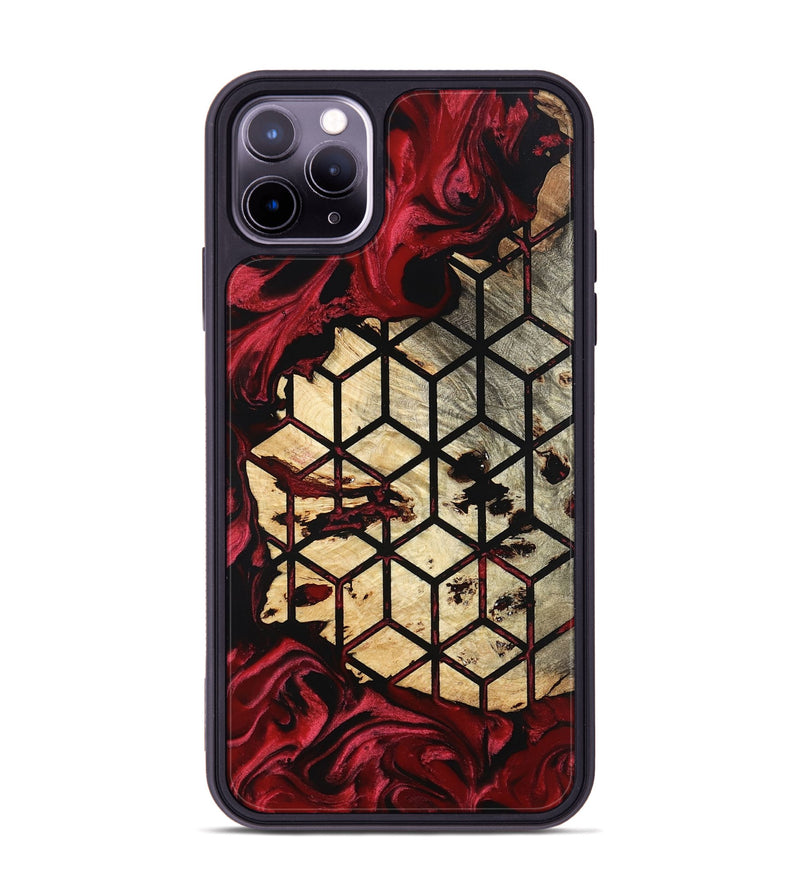 iPhone 11 Pro Max Wood Phone Case - Milena (Pattern, 798908)