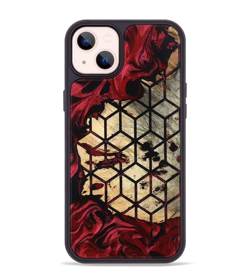 iPhone 14 Plus Wood Phone Case - Milena (Pattern, 798908)