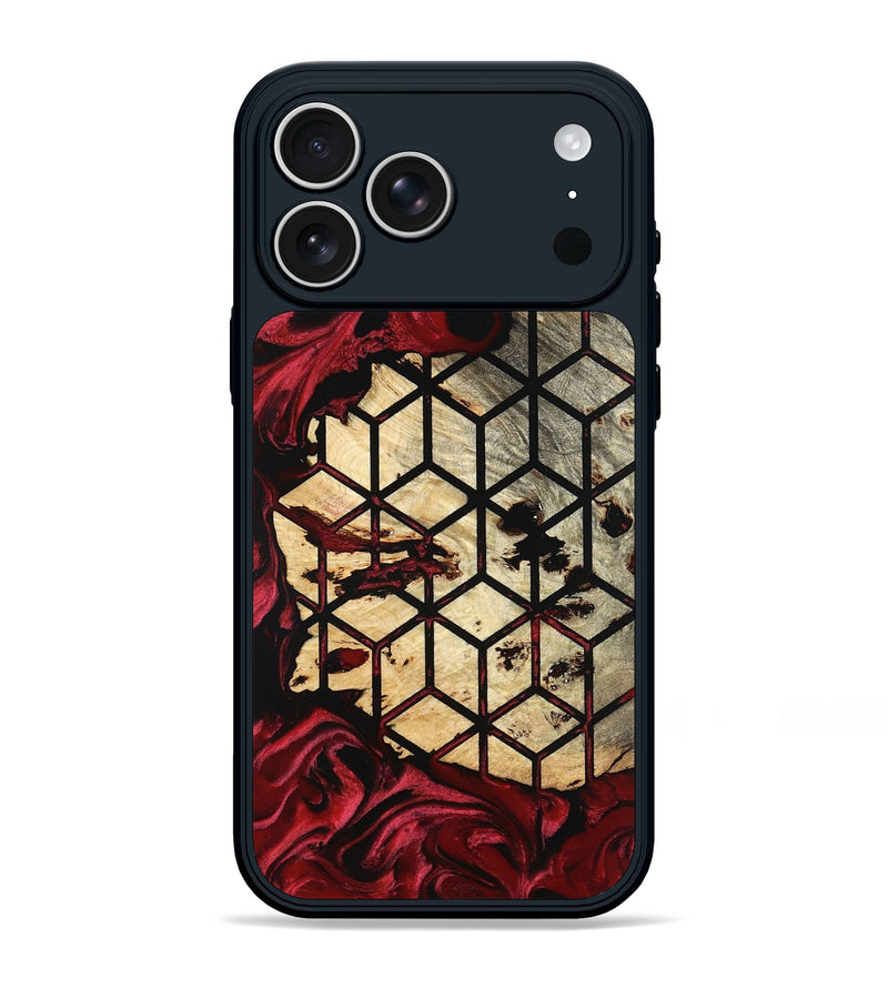 iPhone 17 Pro Max Wood Phone Case - Milena (Pattern, 798908)