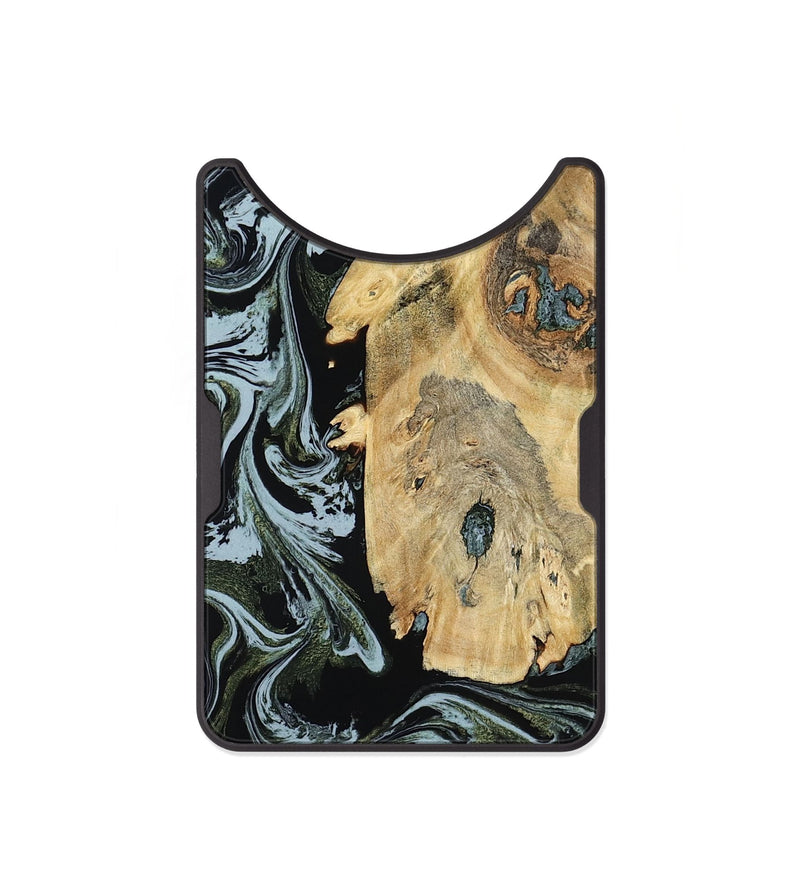 Alloy Wood Wallet - Melba (Green, 798909)