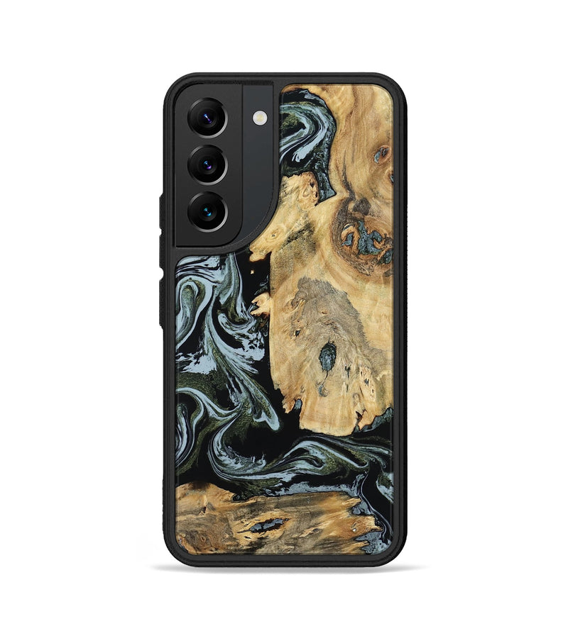 Galaxy S22 Wood Phone Case - Melba (Green, 798909)