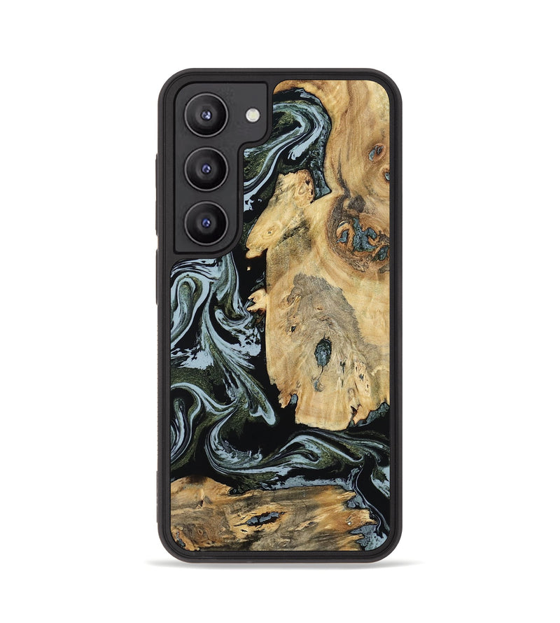 Galaxy S23 Wood Phone Case - Melba (Green, 798909)
