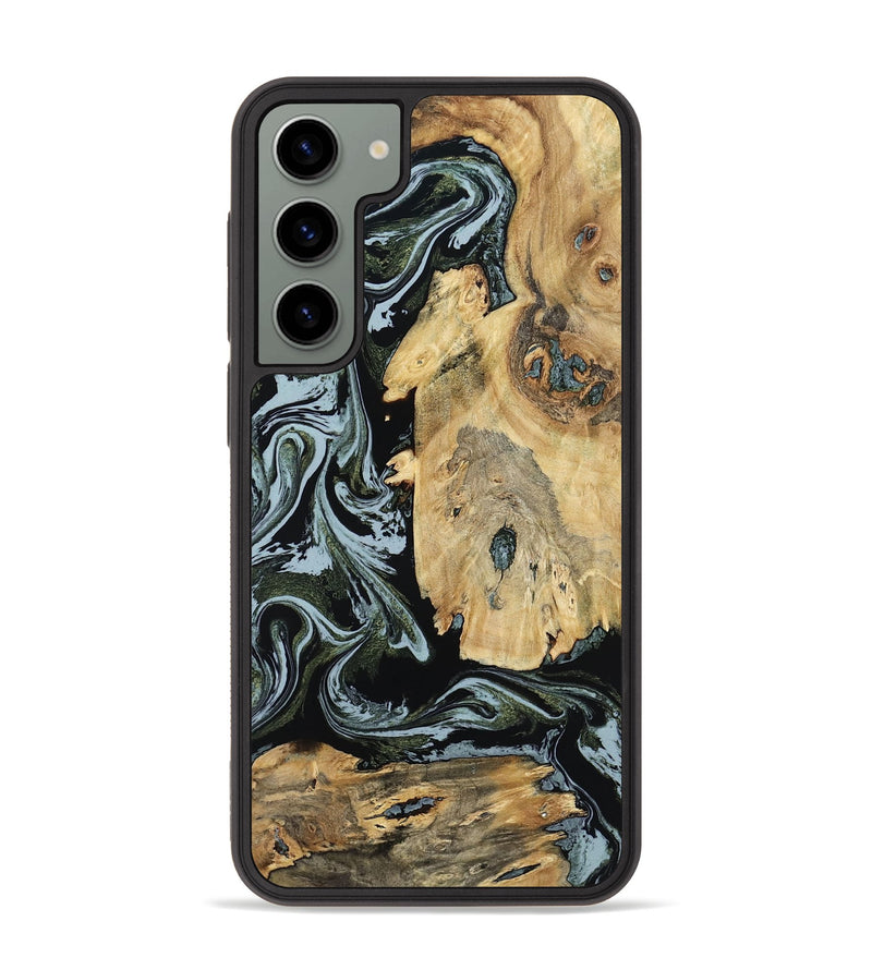 Galaxy S23 Plus Wood Phone Case - Melba (Green, 798909)