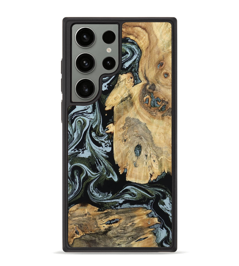 Galaxy S23 Ultra Wood Phone Case - Melba (Green, 798909)