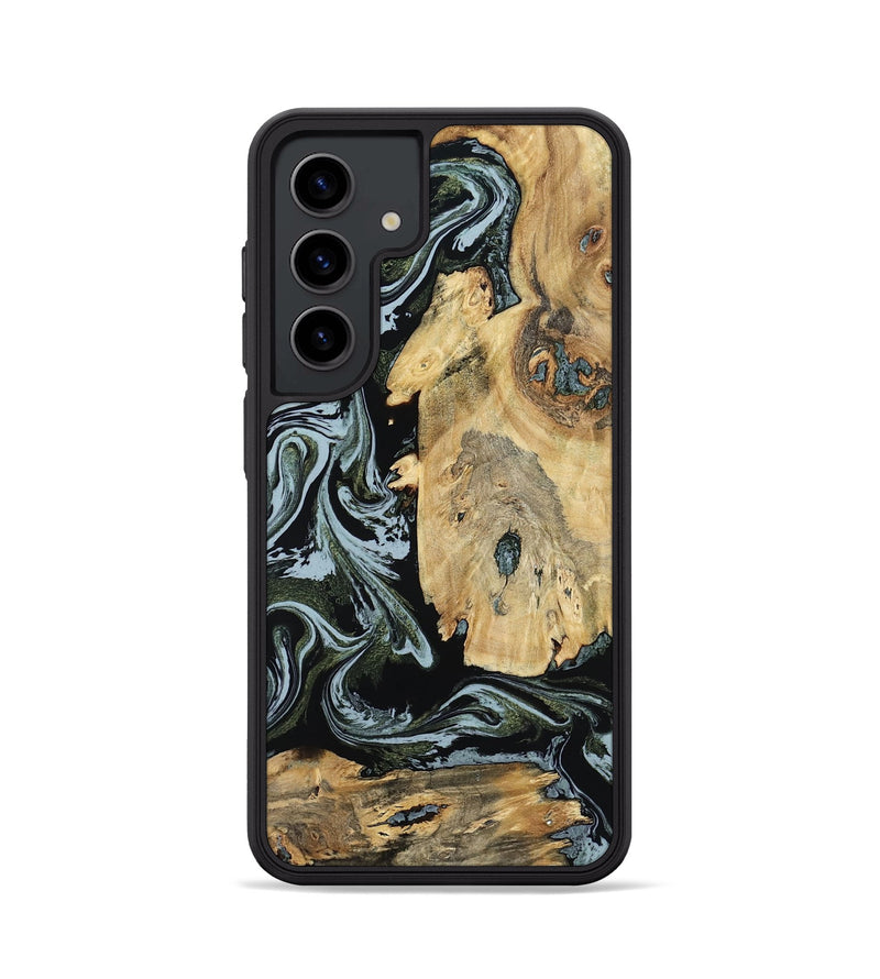 Galaxy S24 Wood Phone Case - Melba (Green, 798909)