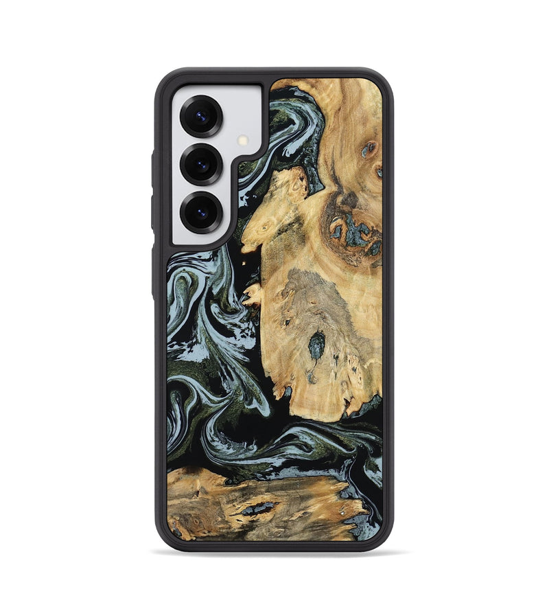 Galaxy S25 Wood Phone Case - Melba (Green, 798909)