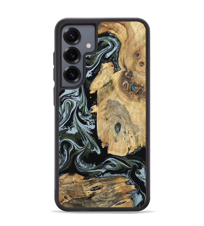 Galaxy S25 Plus Wood Phone Case - Melba (Green, 798909)
