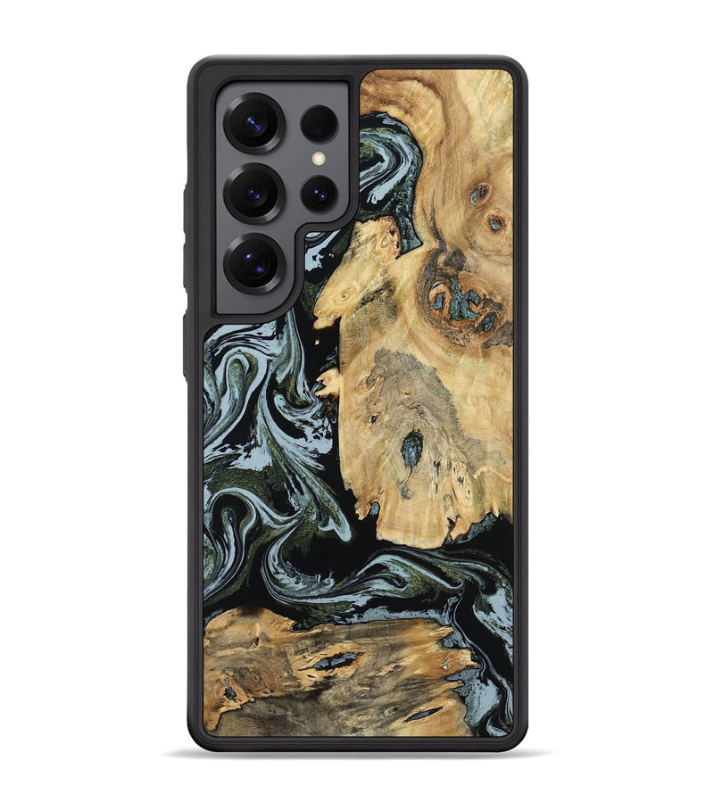 Galaxy S25 Ultra Wood Phone Case - Melba (Green, 798909)