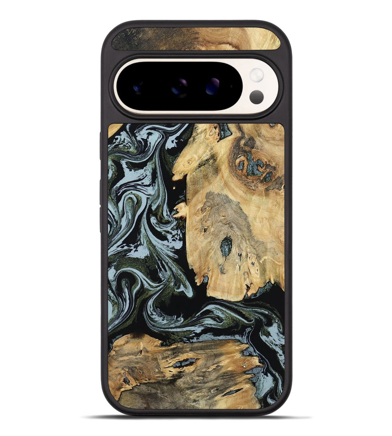Pixel 9 Pro XL Wood Phone Case - Melba (Green, 798909)