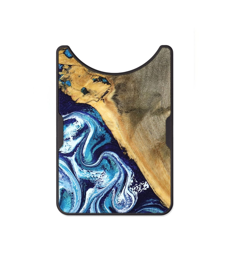 Alloy Wood Wallet - Ollie (Blue, 798913)