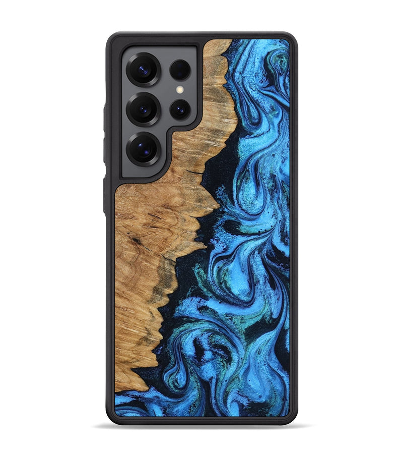 Galaxy S25 Ultra Wood Phone Case - Norris (Blue, 798914)