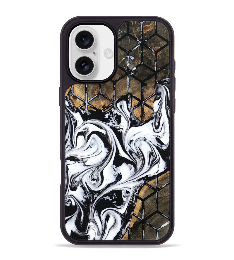 iPhone 16 Plus Wood Phone Case - Fredric (Pattern, 798916)