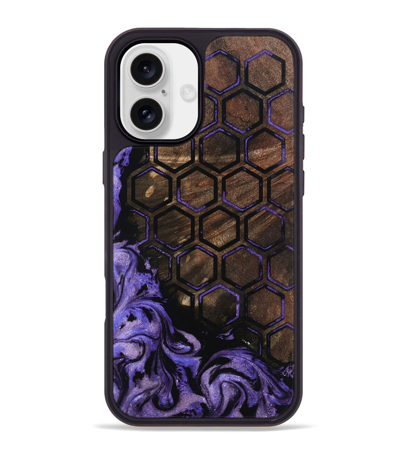 iPhone 16 Plus Wood Phone Case - Devin (Pattern, 798918)