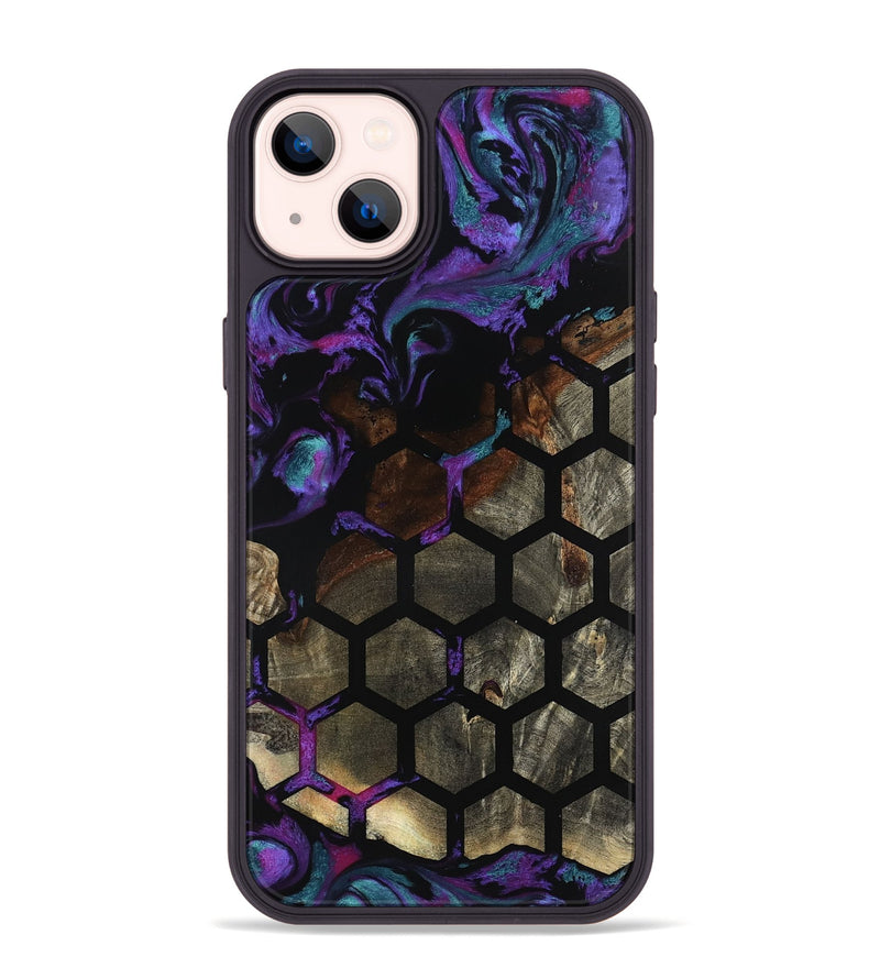 iPhone 14 Plus Wood Phone Case - Shawn (Pattern, 798920)