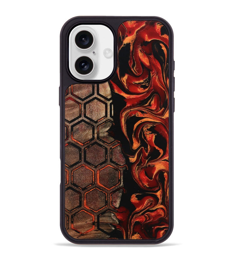 iPhone 16 Plus Wood Phone Case - Hadlee (Pattern, 798921)