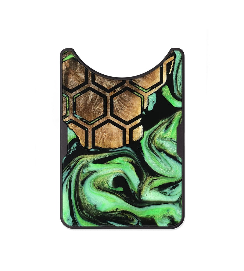 Alloy Wood Wallet - Brayan (Pattern, 798922)