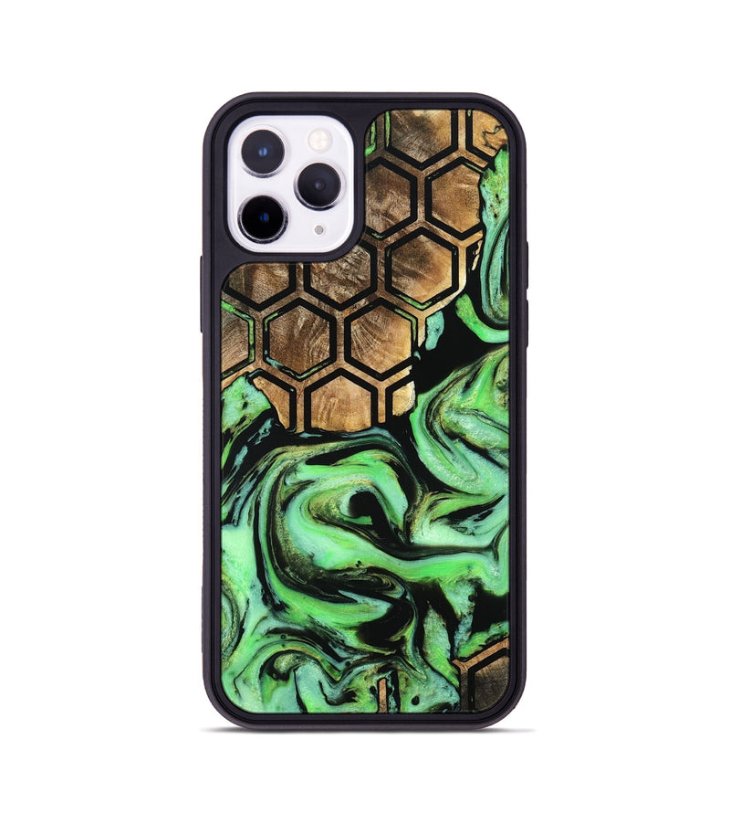 iPhone 11 Pro Wood Phone Case - Brayan (Pattern, 798922)