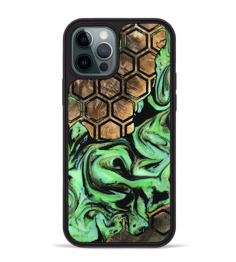 iPhone 12 Pro Max Wood Phone Case - Brayan (Pattern, 798922)